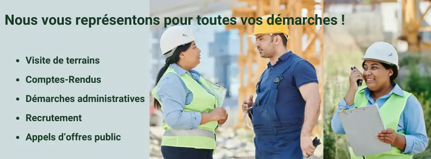 Nous vous representons pour toutes vos démarches